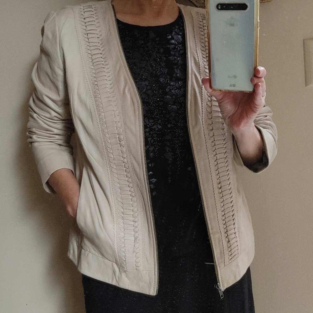 Hinge Designed in Seattle Leather Jacket Size M